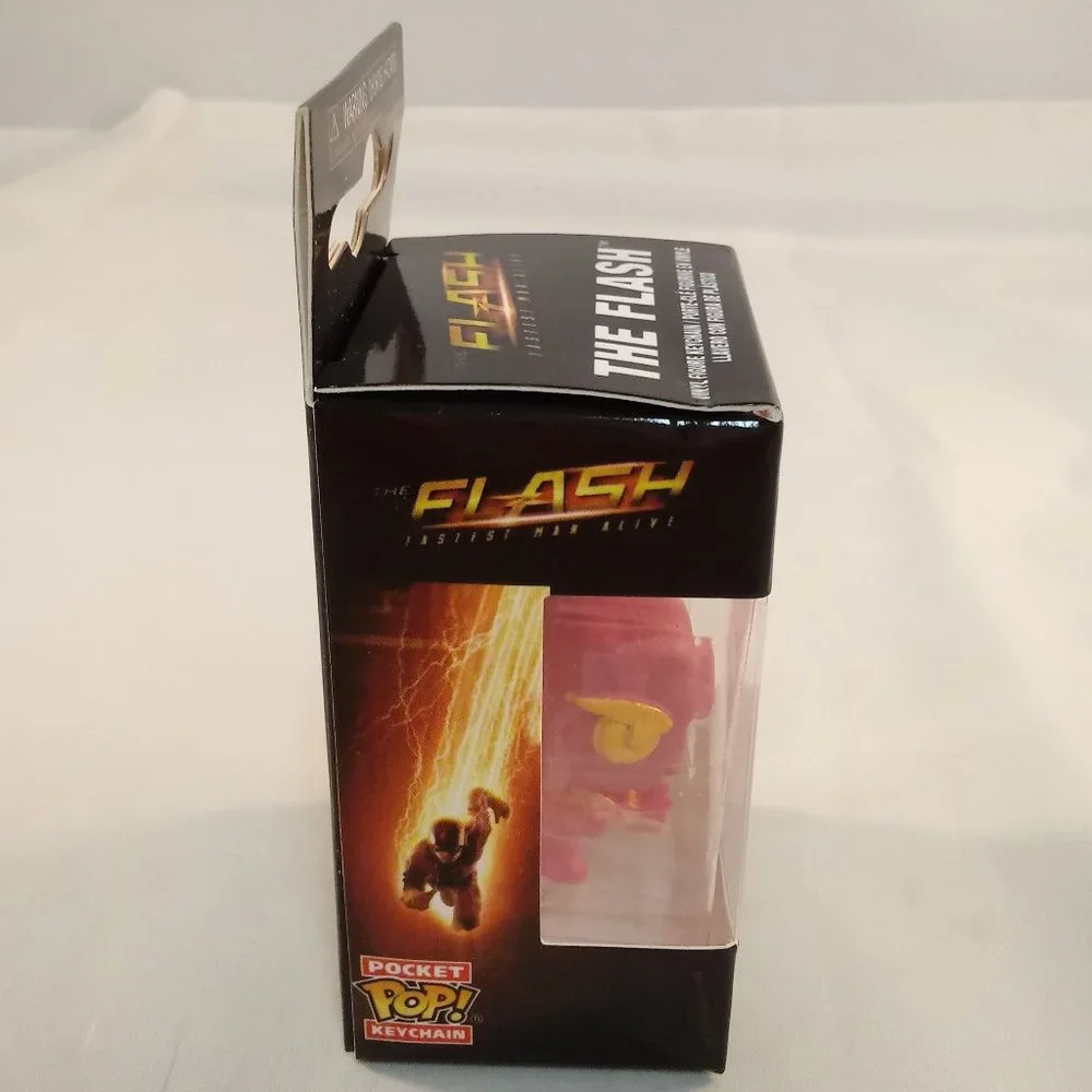 Funko The Flash DC Pocket Pop Key Chain Ring Figurine Character Key Holder